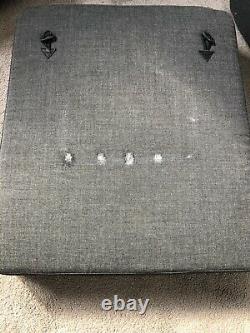 Moroso diesel chair plate rewelded underneath comes with cushions