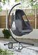 New Monaco Garden Outdoor/ Indoor Hanging Egg Swing Chair With Cover