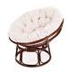 New Papasan Chair & Cushion, Pecan Frame With Wide Choice Of Colours & Fabrics