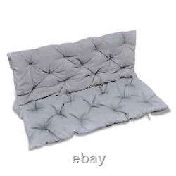 NNEVL Grey Cushion for Swing Chair 120 cm