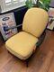 Newly Upholstered Ercol 203 Chair Cushions X 2 Sunflower Yellow & Grey Piping