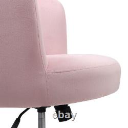 Office Computer Rolling Chair Velvet Soft Cushion Swivel Adjustable Desk Chair