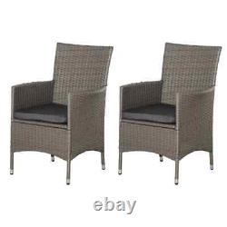 Outdoor Rattan Chairs Wicker 2 Set Dining Garden Patio Itzcominghome Furniture