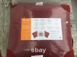 Outdoor Sunbrella Seat Cushions pads Spectrum Brick x 2 Grey X 3