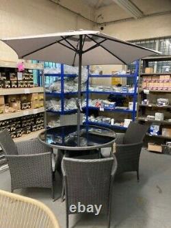 Rattan Effect 6 Piece Set Garden Furniture DELIVERY MAYBE POSSIBLE