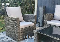 Rattan Furniture, Patio, Garden, 4 Seater, Ratten, Very High Spec UK STOCK