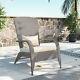 Rattan Garden Armchairs Patio Lawn In/outdoor Conservatory Furniture 2 Colours