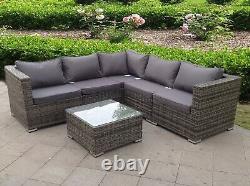 Rattan Wicker Garden Outdoor Cube Table And Chairs Furniture Patio Modular Set