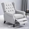 Recliner Armchair For Living Room Reclining Chair With Footrest