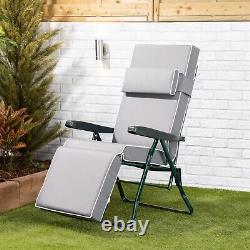 Relaxer Chair Charcoal Frame with Luxury Cushion