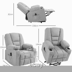 Riser Recliner Chairs for the Elderly, Lift Chair with Cup Holder