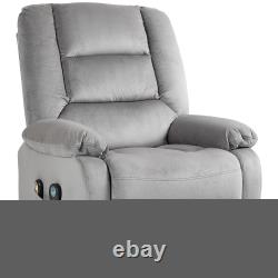 Riser and Recliner Chair with Vibration Massage and Heat for the Elderly