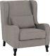 Sherborne Fireside Chair Grey Fabric