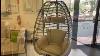 Spectrum Hanging Chair By Pelican Reef With Dark Grey Cushion Comes Complete In One Box