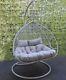 Stunning Double Hanging Egg Chair With Cushions- With June Delivery