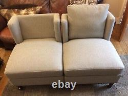 Thomasville Arlo Accent Chairs, Occasional Chairs x 2 Grey, Can Deliver 20 miles