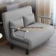 Updated Double Folding 2 Position Convertible Sleeper Armchair Chair Sofa Bed Uk