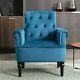 Upholstered Luxury Velvet Armchairs For Living Room Modern Accent Lounge Chair