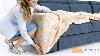 Video Instruction On How To Put Menotti Corner Sofa Slipcover On