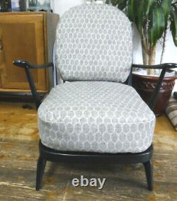 Vintage Ercol Windsor Armchair 203- NEW CUSHIONS & WEBBING ASSIST COURIER