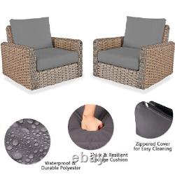Waterproof Outdoor Seat Pad For Rattan Garden Furniture Chair Cushion Padding