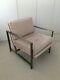 West Elm Dusky, Pinky-grey Velvet Chair
