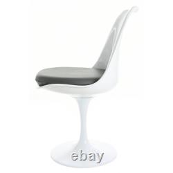 White Chelsea Swivel Side Chair for Dining Room/Office Various Colour Cushions