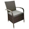 Wicker Rattan Chair Seat Cushions Outdoor Dining Chair Pads Patio Garden Seats