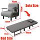 Xl Double/single Folding 5 Position Convertible Sleeper Armchair Chair Sofa Bed