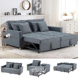 YODOLLA 2-Seater Sofa Bed Convertible Chair Double Sleeper 3-in-1 Pull Out Chair