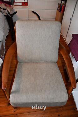 Chaise Single Lounge Par Grete Jalk Pour France & Son À Teak (1960) (modèle 118)