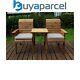 Charles Taylor Housse De Chaise De Jardin Droite Pour 2 Places Avec Coussin Gris