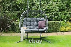 Cocoon Egg Chair Swing Folding Meubles De Jardin Simple Ou Double Holly Eleanor