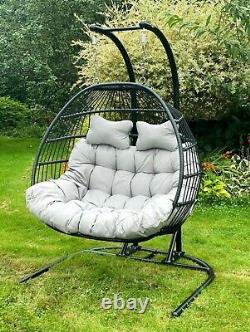Cocoon Egg Chaise Suspendu Swing Pliant Simple Double Jardin Meubles D'extérieur