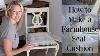 Comment Faire Une Chaise Ferme Cushion Farmhouse Projet De Couture Farmhouse Diy