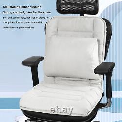 Coussin de chaise à bascule en PP coton avec dossier intégré et support lombaire pour