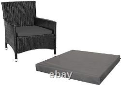 Coussins de chaise d'extérieur pour patio de jardin en rotin, coussins de siège pour fauteuil de jardin.