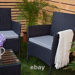 Coussins de chaise pour salle à manger extérieure Patio Jardin Meubles en rotin Fauteuil Coussins de siège