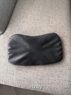 Coussins de remplacement pour fauteuil de massage OSIM Bliss noir/gris x3 avec fixation à boucle et à crochet