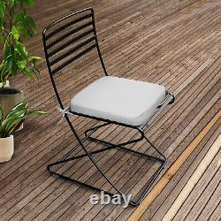 Coussins de siège extérieurs pour chaises de jardin en plastique Resol Palma avec rembourrage en fibre