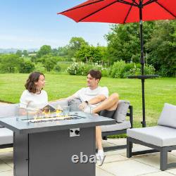 Ensemble De Canapés En Aluminium Gris Harrier 8 Sièges Premium Outdoor / Garden Furniture