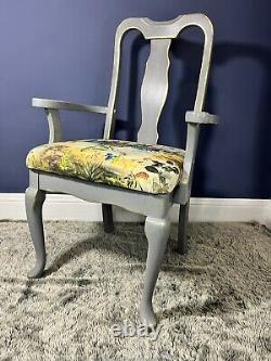 Ensemble de coussin de repose-pieds de chaise inspiré par un conte de fées français, pour fauteuil Louis Queen Anne.