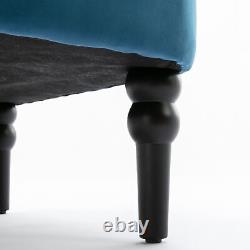 Fauteuils En Velours De Luxe Rembourrés Pour Le Salon Modern Accent Lounge Chaise