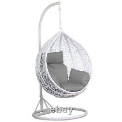 Harrier Hanging Egg Chairs Rattan Swing Garden Seats Gamme De Couleurs/tailles