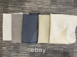 NOUVEAUX Coussins pour chaise Papasan, en cordon Jumbo, en coton large choix de couleurs et de tissus