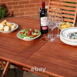 Rowlinson Plumley Garden Table À Manger Chaises En Bois 6 Seater Grey Coussins