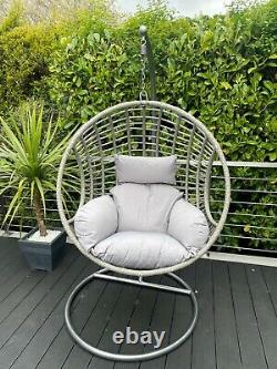 Suspension Egg Chair Garden Swing Coussins Amovibles De Haute Qualité Brand Nouveau